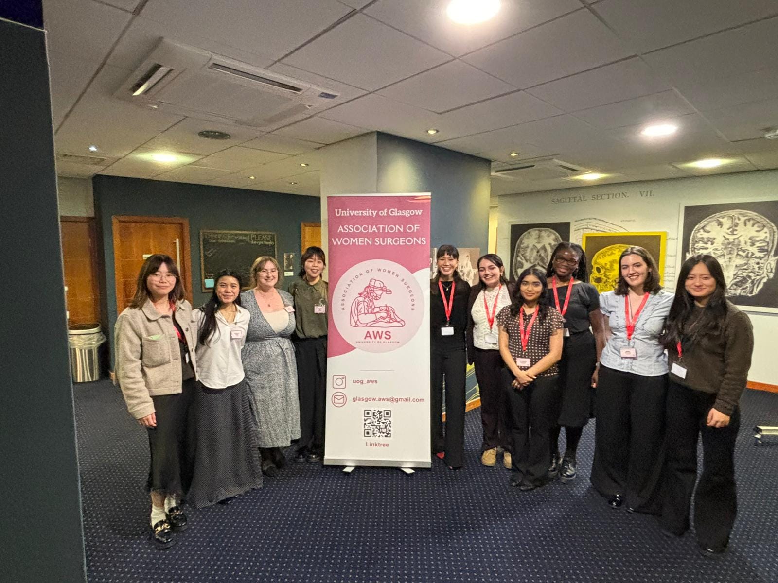 AWS Glasgow committee at the national conference